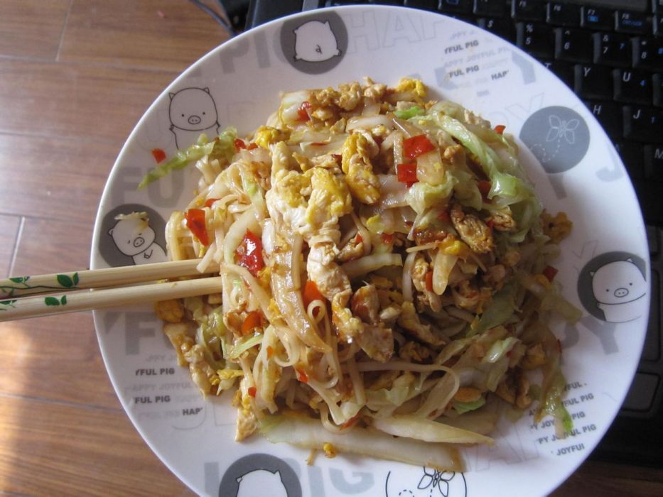 家常蛋炒麵 家常蛋炒麵