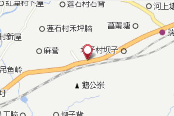 石崠背