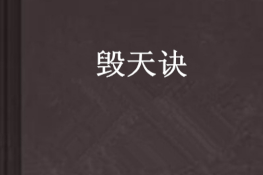 毀天訣