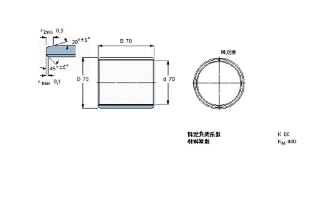 SKF PCM707570E軸承 SKF PCM707570E軸承