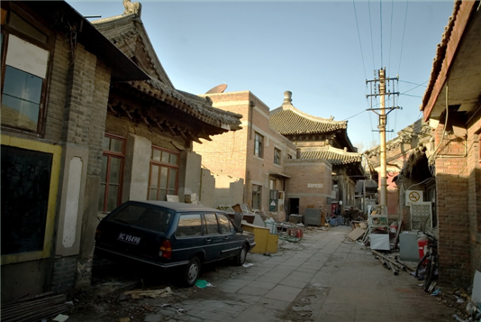 智珠寺未修復前街景樣貌