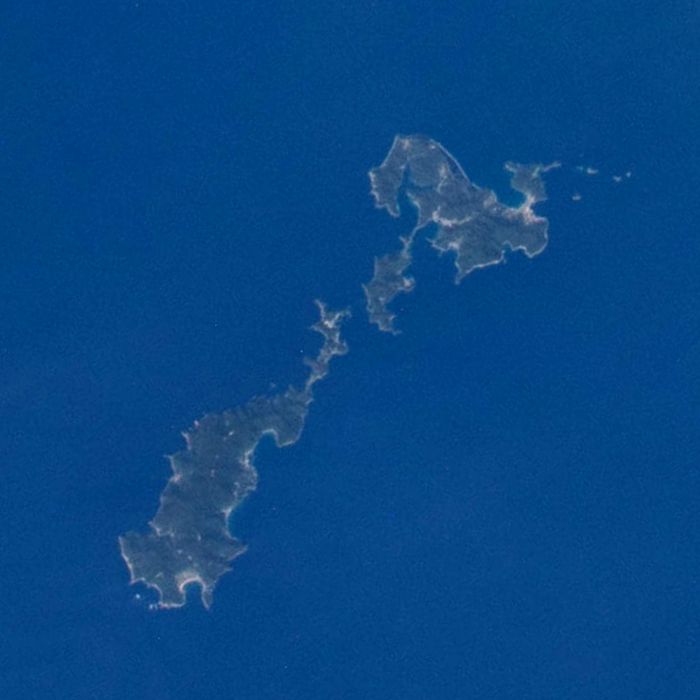 NASA拍攝的甑島列島