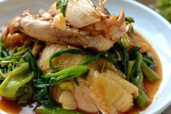 菠菜雞煲 菠菜雞煲