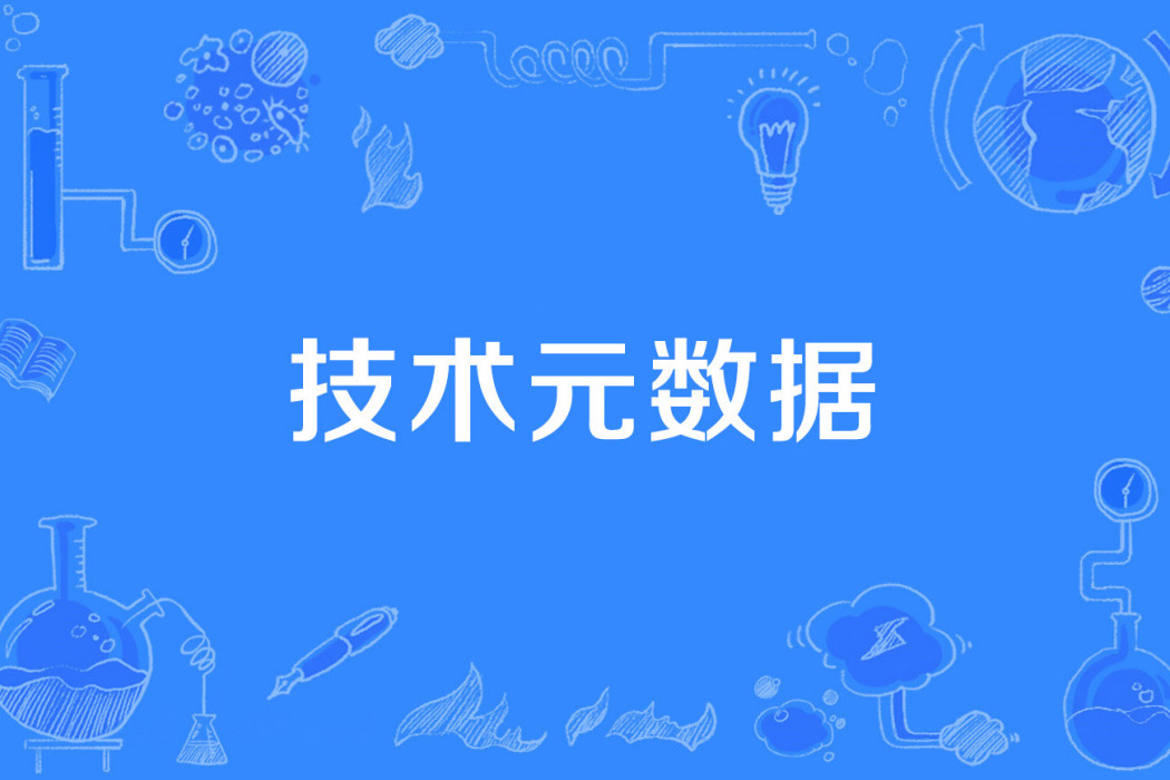技術元數據 技術元數據
