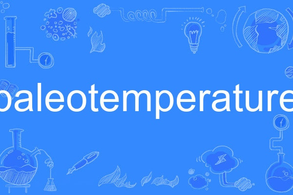 paleotemperature paleotemperature
