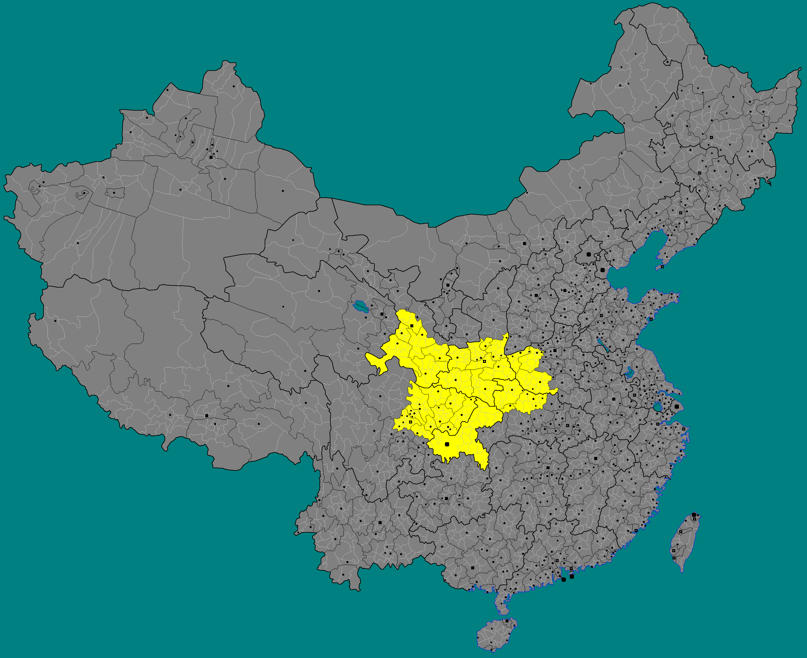 陝西省行政區劃