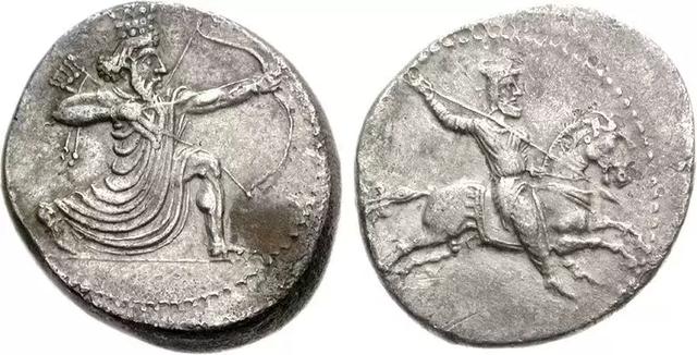 阿爾塔薛西斯三世的銀幣