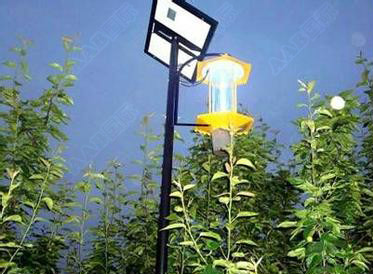 太陽能頻振式殺蟲燈