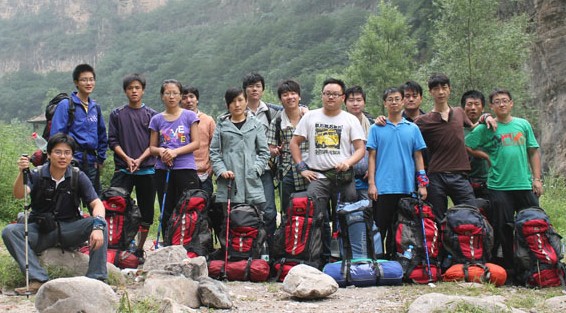 團隊龍慶峽野外露營