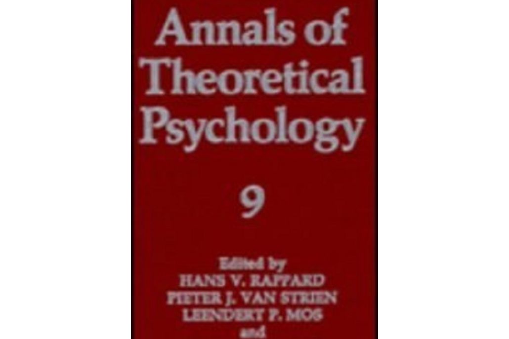 Annals of Theoretical Psychology Annals of Theoretical Psychology