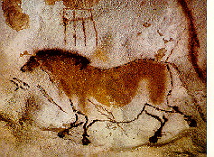 受傷的野牛(洞穴壁畫)