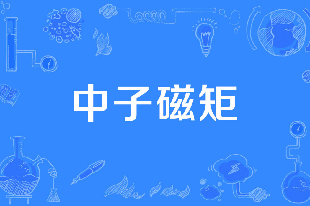 中子磁矩 中子磁矩