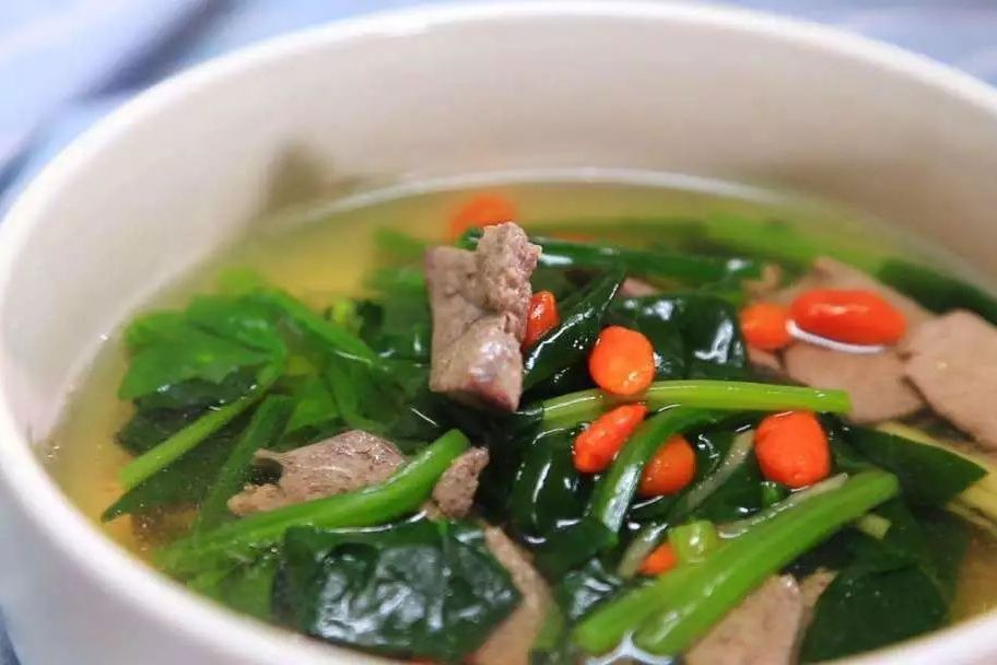 春菜豬肝湯