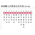 北京公交昌60路 北京公交昌60路