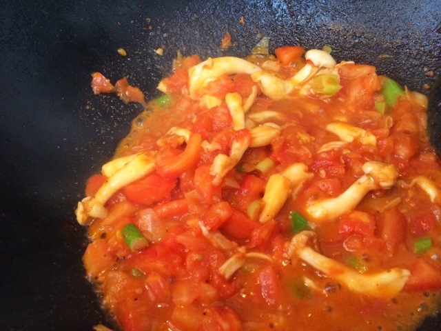 大蝦番茄疙瘩湯