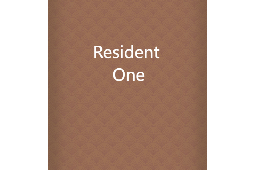 Resident One Resident One