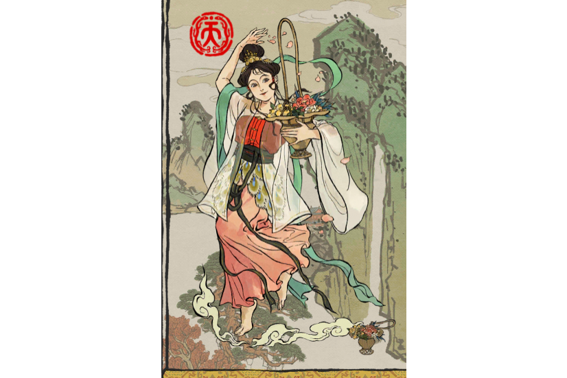 飛花(遊戲《江南百景圖》中的角色) 飛花(遊戲《江南百景圖》中的角色)
