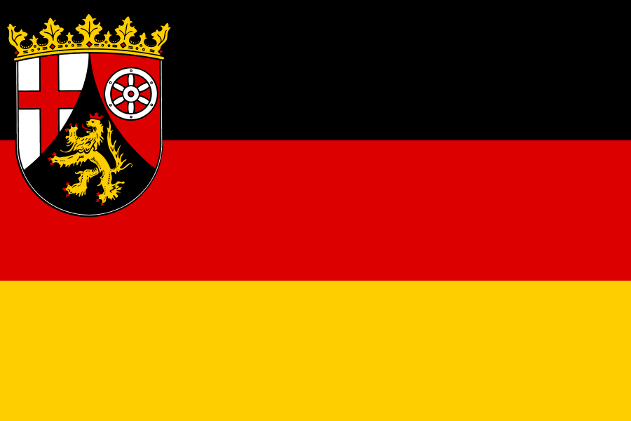 萊茵蘭-普法爾茨州州旗