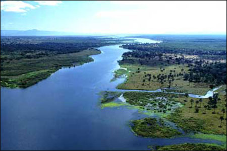 馬拉威湖國家公園鳥瞰圖