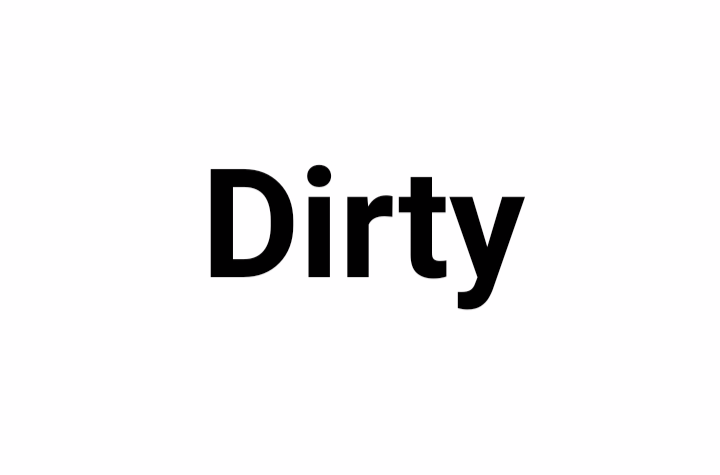 Dirty(英語單詞)