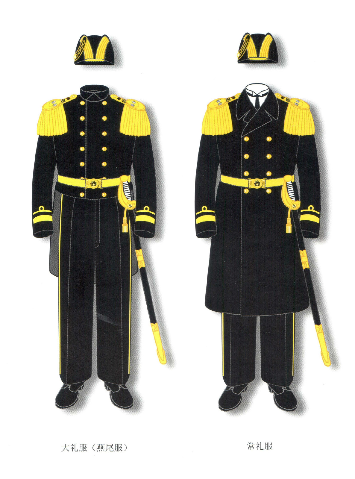 海軍軍官服（大禮服 常禮服）