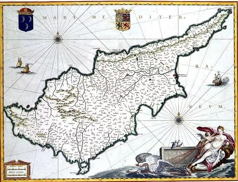理察征服後的賽普勒斯島 成為了十字軍的一個重要中專站