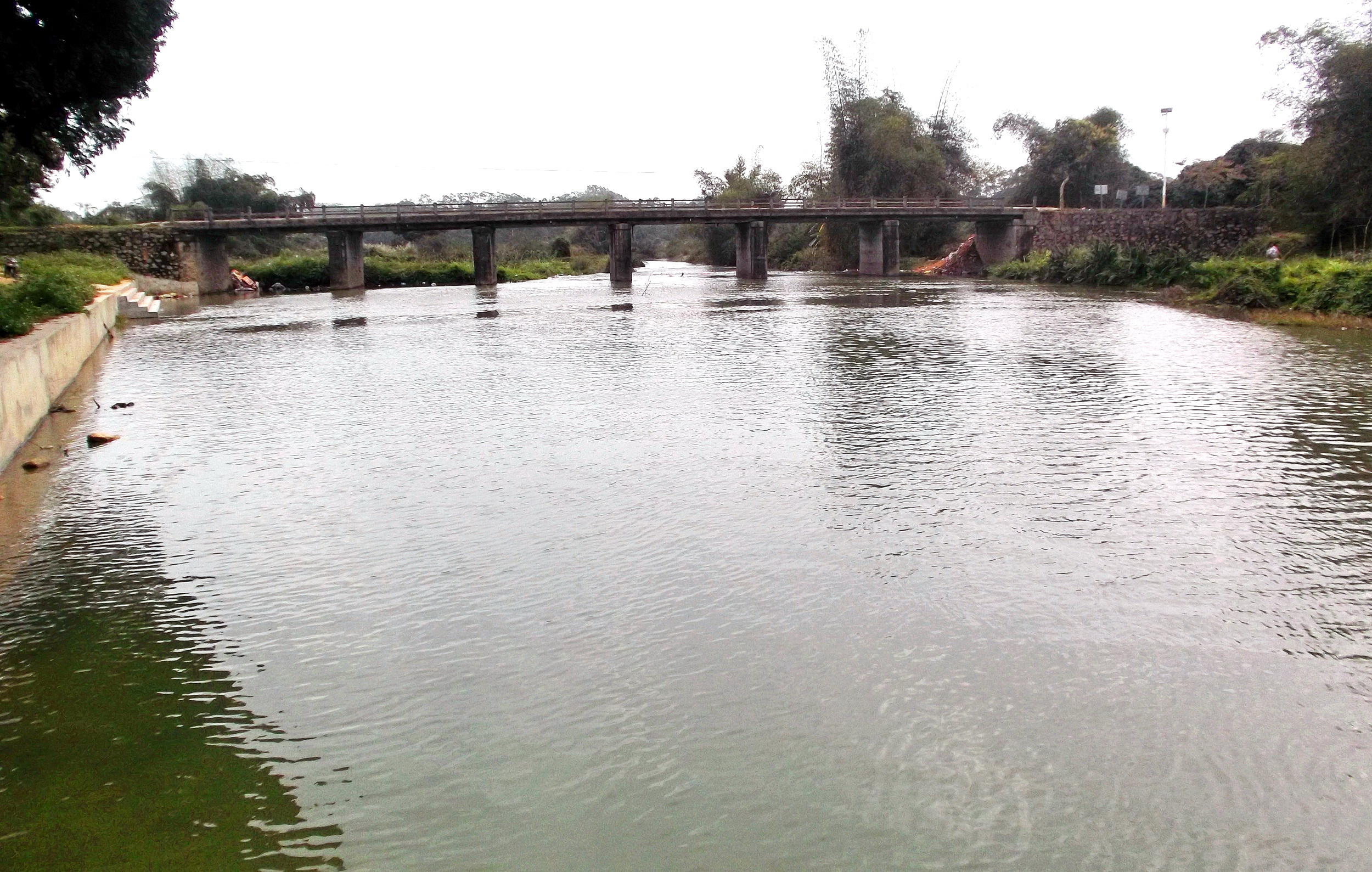 那交河中游耀河河段雙旺鎮漢和村坡尾大橋