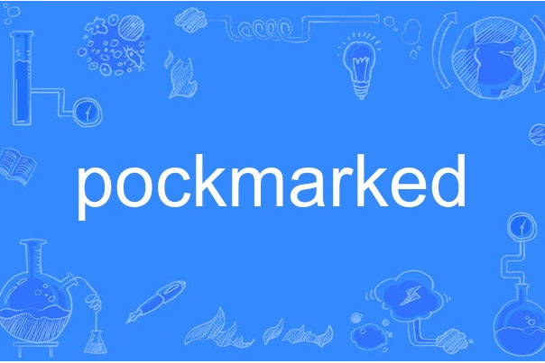 pockmarked pockmarked