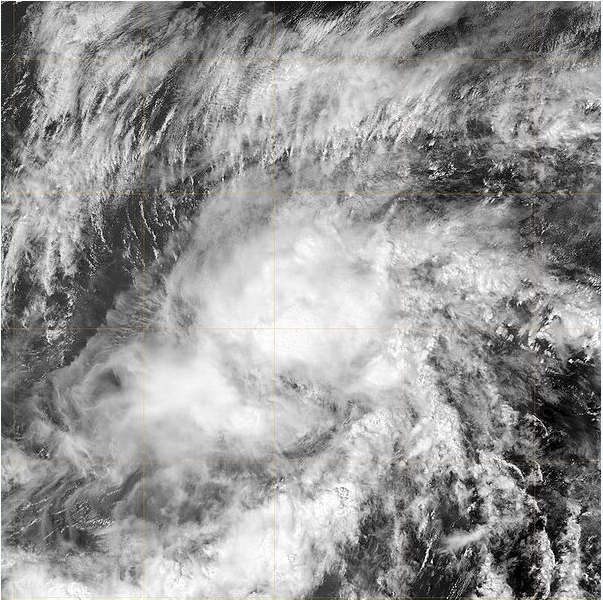 熱帶風暴奧利維亞 衛星雲圖