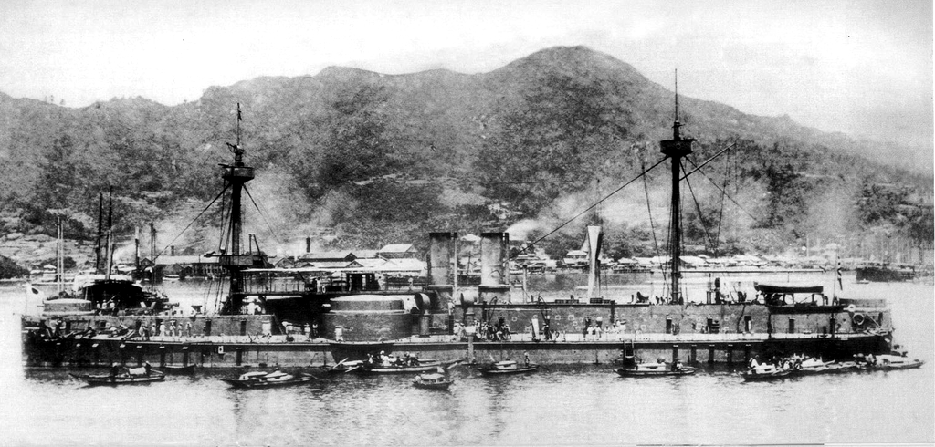 甲午戰爭被日軍俘獲的鎮遠號