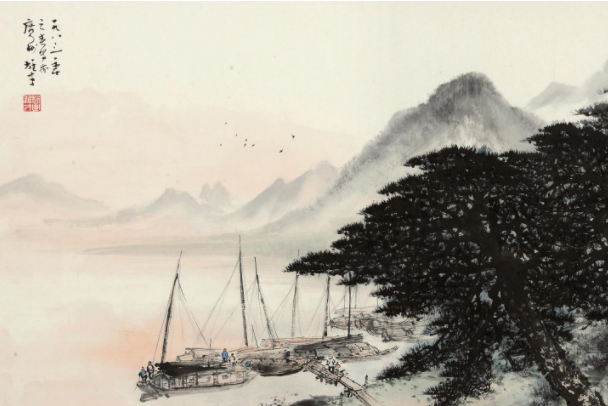 松柏山水 松柏山水