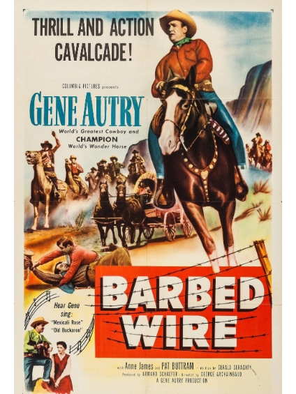 Barbed Wire(美國1952年George Archainbaud執導的電影) Barbed Wire(美國1952年George Archainbaud執導的電影)