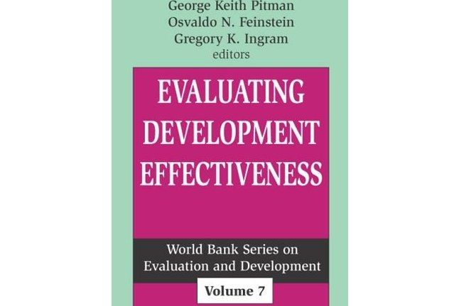 Evaluating Development Effectiveness Evaluating Development Effectiveness