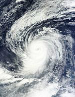 超強颱風薔琵  衛星雲圖