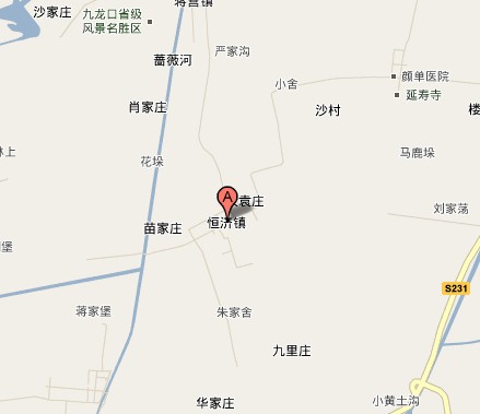 恆濟鎮區域地圖