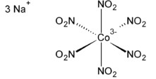 亞硝酸鈷鈉的結構式