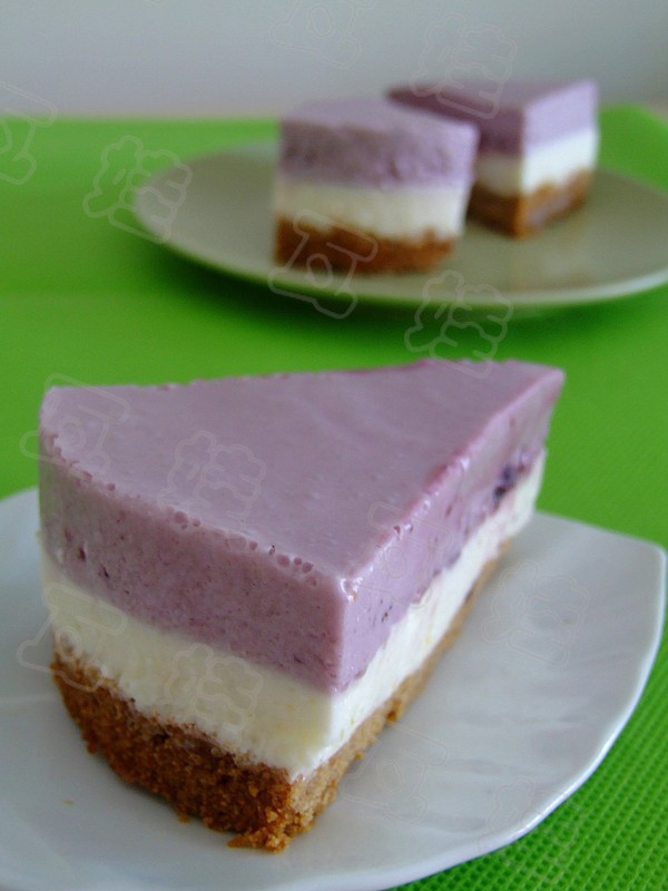 藍莓優酪乳慕斯蛋糕