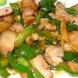 肉片炒青椒 肉片炒青椒
