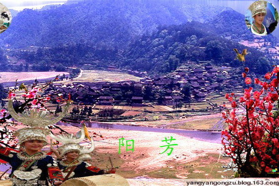 陽芳(台江縣的民族風俗旅遊村) 陽芳(台江縣的民族風俗旅遊村)