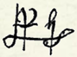 亨利五世的簽名