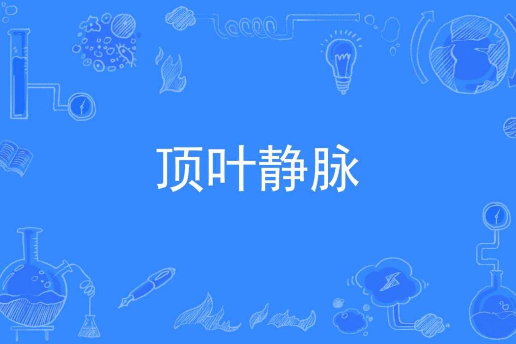 頂葉靜脈 頂葉靜脈