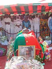 布吉納法索為拉米扎納舉行國葬