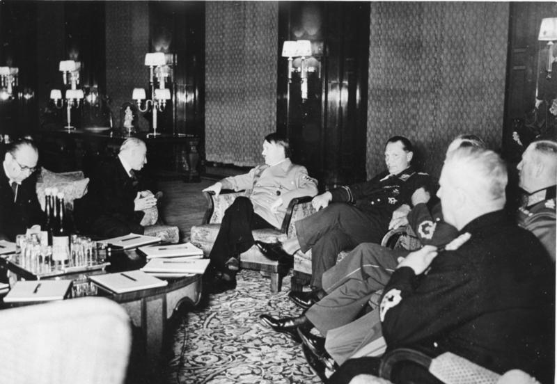 1939年3月，哈卡在柏林與希特勒、戈林會面