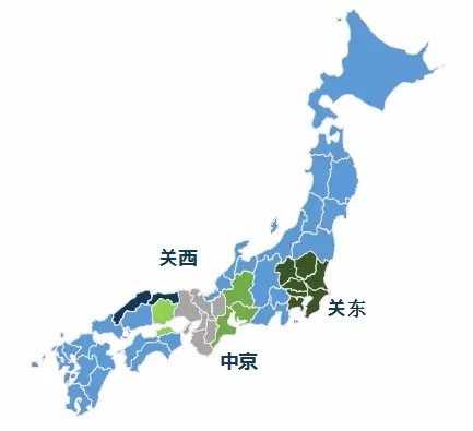 日本方言分區