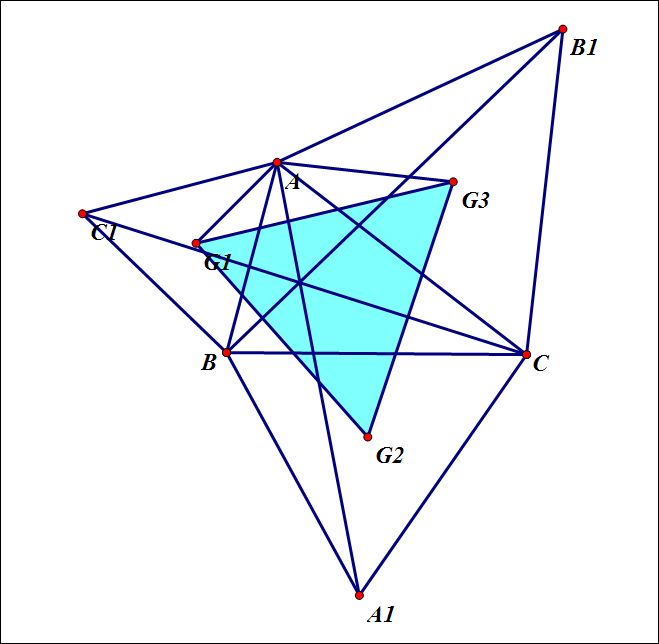拿破崙定理(拿破崙三角形)