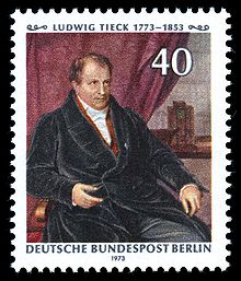 路德維希·蒂克誕辰兩百年紀念郵票