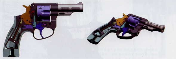 9毫米警用轉輪手槍結構圖