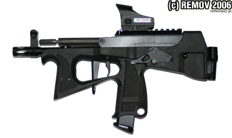 俄羅斯PP-2000衝鋒鎗(軍事武器槍械)