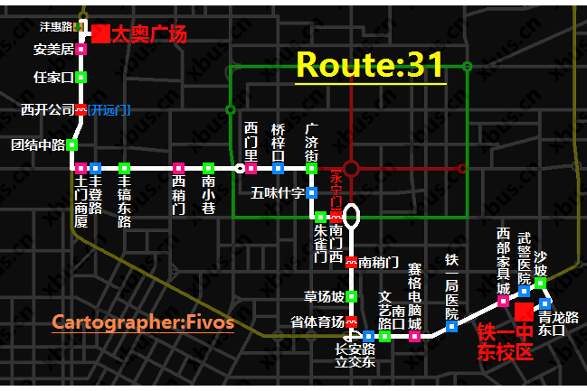 西安公交31路 西安公交31路