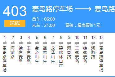 青島公交403路 青島公交403路